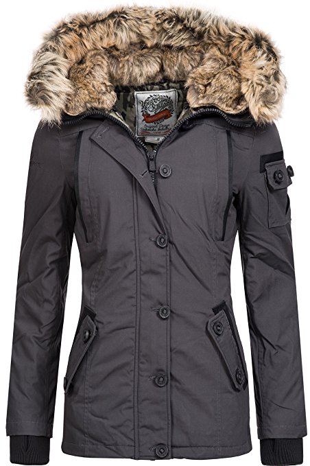 wintermantel parka mit daunen